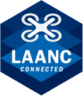 LAANC Connected logo